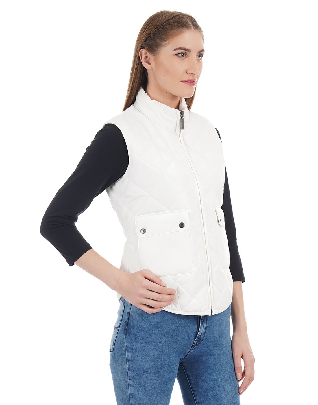 U.S. Polo Assn. Women Casual Wear Solid Jacket